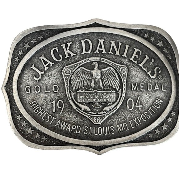 Jack Daniels Accessories Jack Daniels Gold Medal 94 Belt Buckle Vintage 1975 Sn 0540 C1004